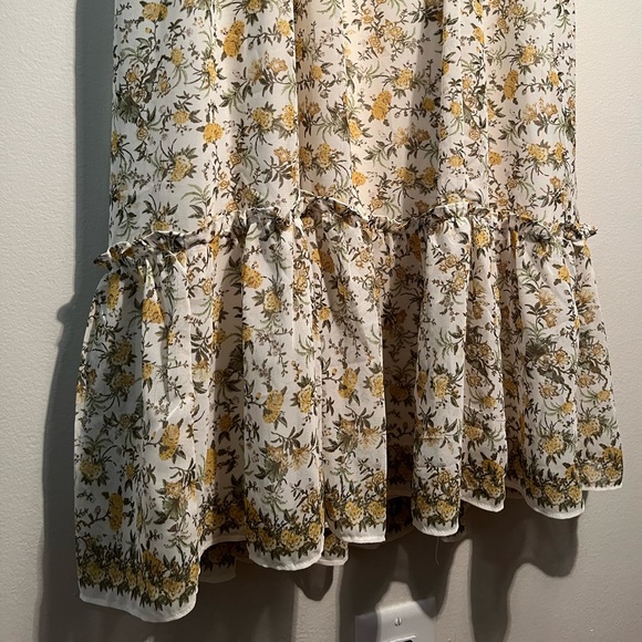 FLORAL MAXI DRESS - Picture 2 of 4